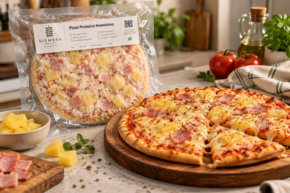 Pizza Proteica Hawaiana
